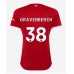 Liverpool Ryan Gravenberch #38 Kopio Koti Pelipaita Naisten 2023-24 Lyhyet Hihat